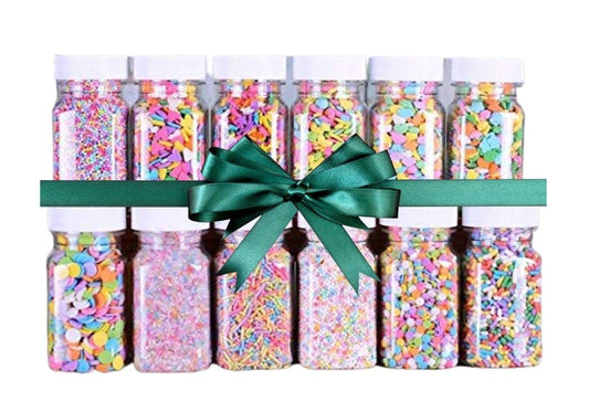 La Aromatic 10 Assorted Sprinkles Combo Pack-50 Grams Each