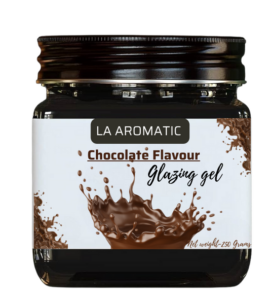 La Aromatic Premium Chocolate Flavour Glazing Gel-250 Grams