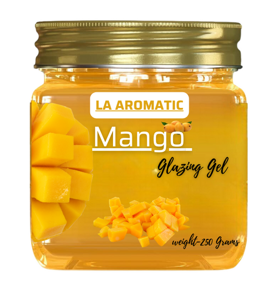 La Aromatic Premium Mango Flavoured Glazing Gel-250 Grams