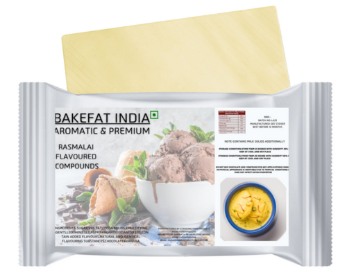 Bakefat India Rasmalai Flavoured Compound-500 Grams