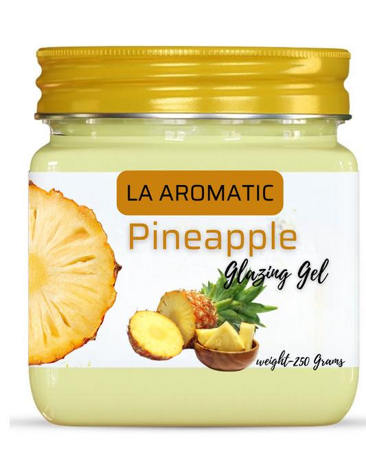 La Aromatic Premium Pineapple Flavoured Glazing gel-250 Grams